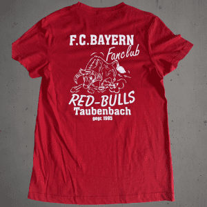 F.C. Bayern Fanclub Red Bullen Taubenbach, Fanartikel und Fanwear.