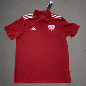 Rot Sonnenblumen und Adidas Logo Fußballtrikot für Fans.